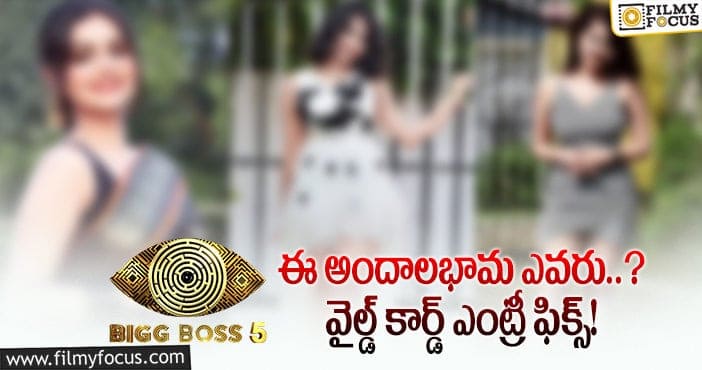 Bigg Boss 5 Telugu: బిగ్ బాస్ హౌస్ లోకి ఎంట్రీ ఇస్తోంది ఎవరు..?